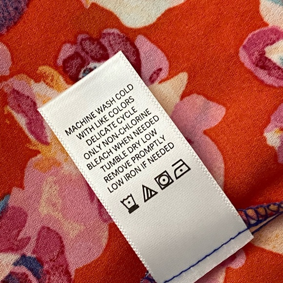 Pioneer Woman Mixed Print Peasant Blouse - Picture 7 of 7